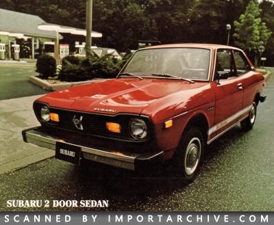 1977 Subaru Brochure Cover