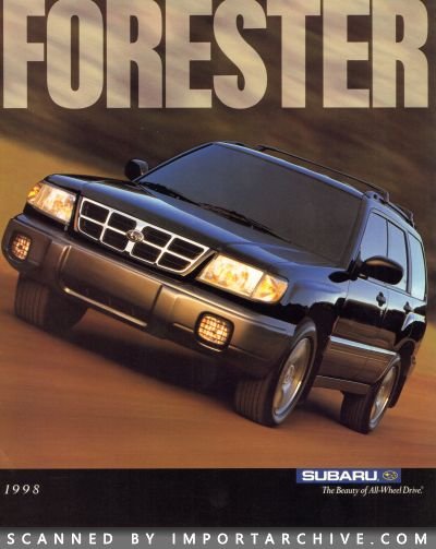 1998 Subaru Brochure Cover