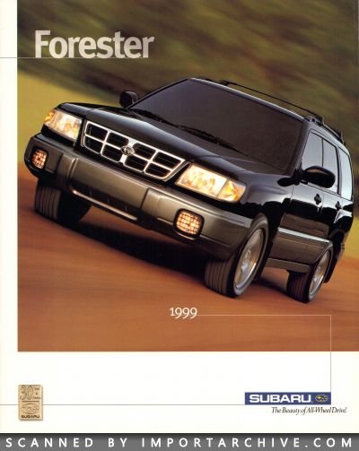 1999 Subaru Brochure Cover