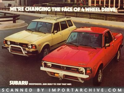 1979 Subaru Brochure Cover