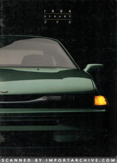 1994 Subaru Brochure Cover