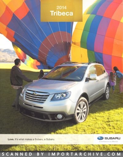 2014 Subaru Brochure Cover