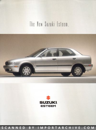 1995 Suzuki Brochure Cover