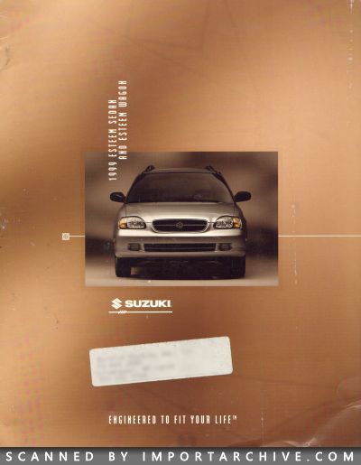 1999 Suzuki Brochure Cover