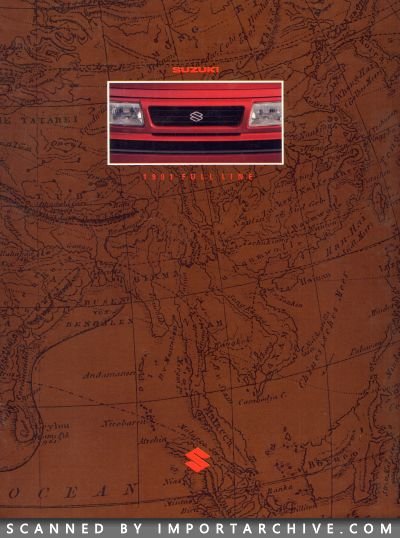 1991 Suzuki Brochure Cover