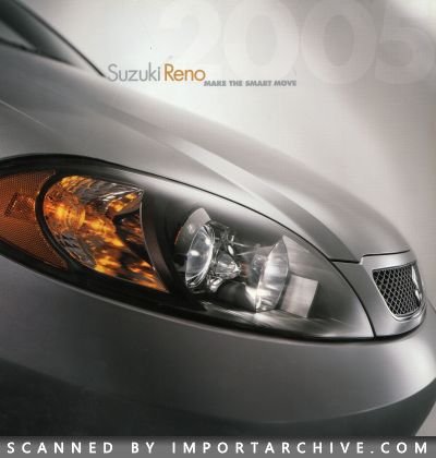 2005 Suzuki Brochure Cover