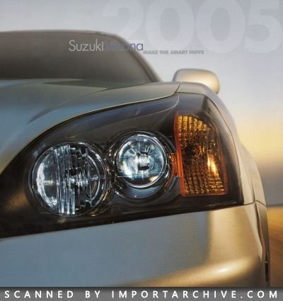 2005 Suzuki Brochure Cover