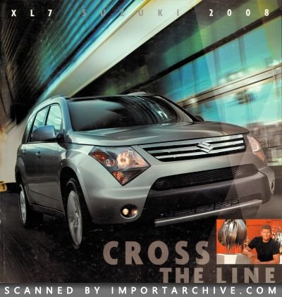 2008 Suzuki Brochure Cover