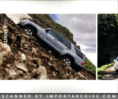 2008 Toyota Brochure Cover