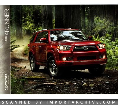 2010 Toyota Brochure Cover