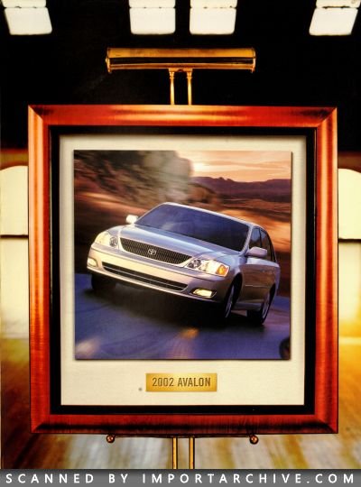 2002 Toyota Brochure Cover
