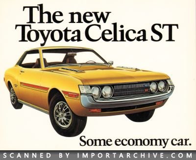 1971 Toyota Brochure Cover