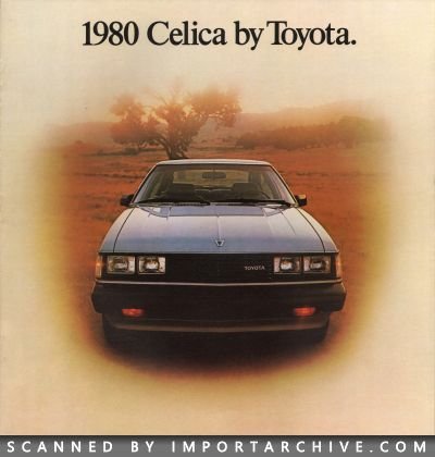 1980 Toyota Brochure Cover