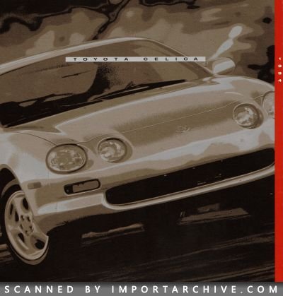 1994 Toyota Brochure Cover