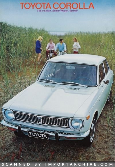1970 Toyota Brochure Cover