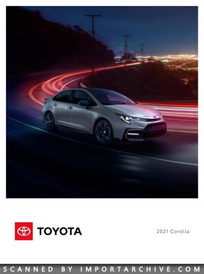 2021 Toyota Brochure Cover