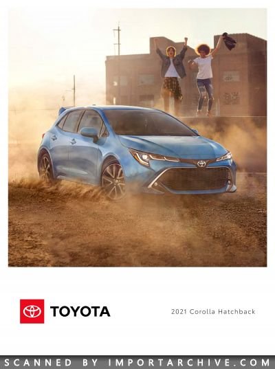 2021 Toyota Brochure Cover