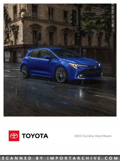 2023 Toyota Brochure Cover