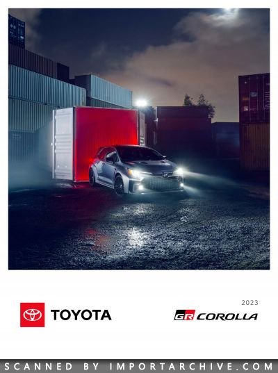 2023 Toyota Brochure Cover
