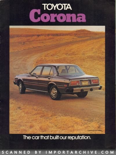 1976 Toyota Brochure Cover