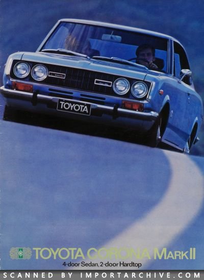 1969 Toyota Brochure Cover