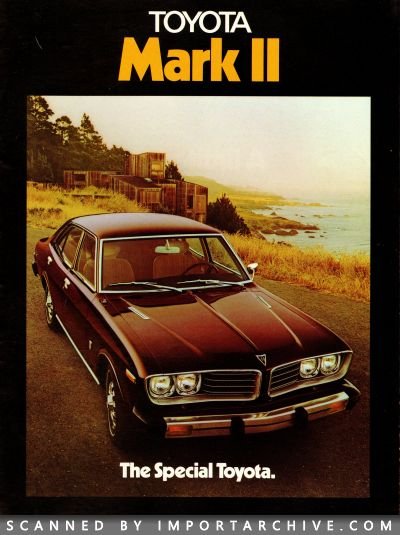 1976 Toyota Brochure Cover