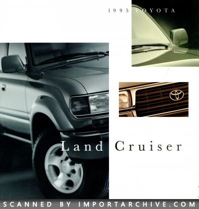 1995 Toyota Brochure Cover