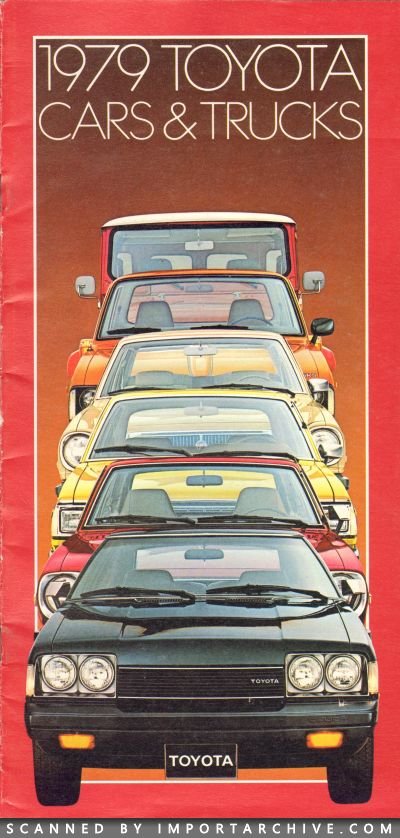 1979 Toyota Brochure Cover