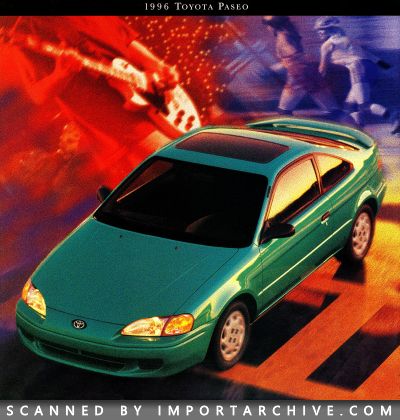 1996 Toyota Brochure Cover