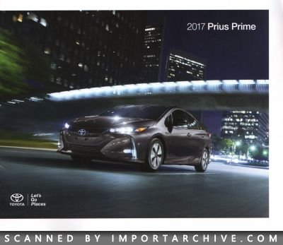 2017 Toyota Brochure Cover