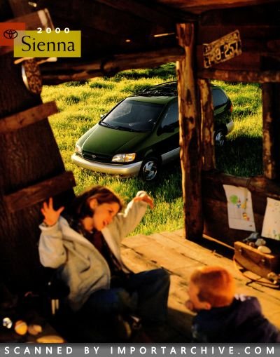 2000 Toyota Brochure Cover