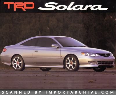 1999 Toyota Brochure Cover