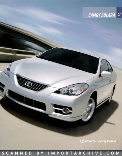 2007 Toyota Brochure Cover