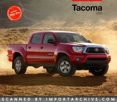 2015 Toyota Brochure Cover