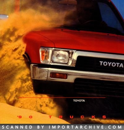 1990 Toyota Brochure Cover