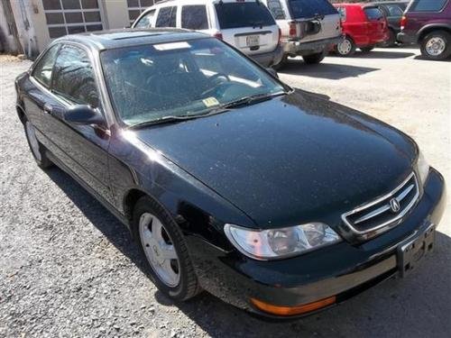 Photo of a 1997-1999 Acura CL in Flamenco Black Pearl (paint color code NH592P