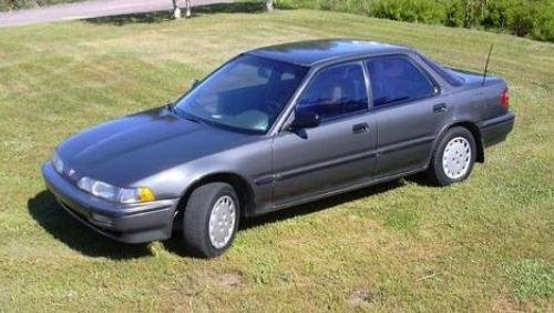 Photo of a 1991 Acura Integra in Pewter Gray Metallic (paint color code NH537M