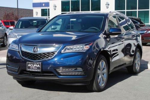 Photo of a 2014-2020 Acura MDX in Fathom Blue Pearl (paint color code B588P