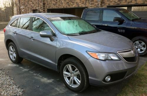 Photo Image Gallery & Touchup Paint: Acura Rdx in Forged Silver Metallic  (NH789M)  YEARS: 2013-2015