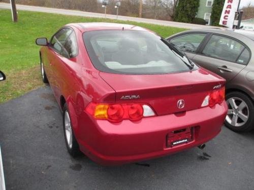 Photo of a 2002 Acura RSX in Firepepper Red Pearl (paint color code R507P