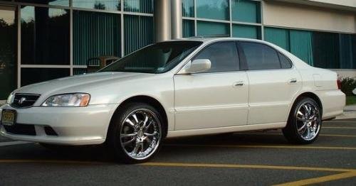 acura tl Photo Example of Paint Code NH603P
