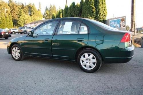 Photo Image Gallery & Touchup Paint: Honda Civic in Clover Green Pearl  (G95P)  YEARS: 2001-2002