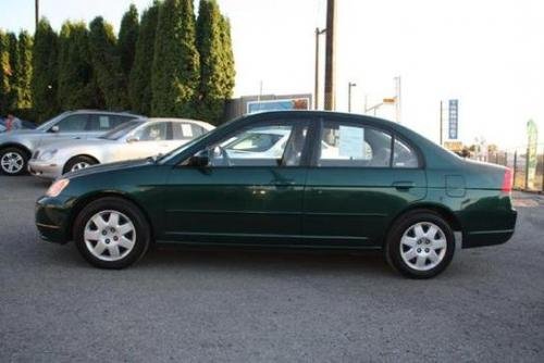 Photo Image Gallery & Touchup Paint: Honda Civic in Clover Green Pearl  (G95P)  YEARS: 2001-2002