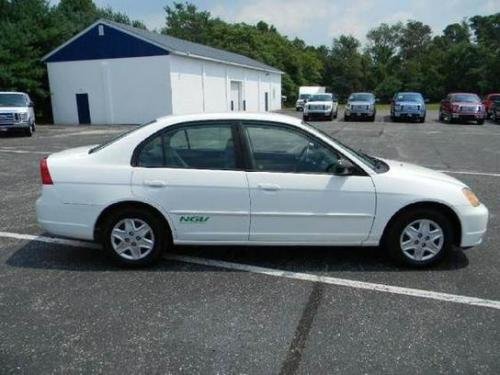 Photo Image Gallery & Touchup Paint: Honda Civic in Taffeta White   (NH578)  YEARS: 2003-2005