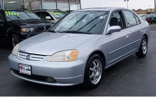 Photo Image Gallery & Touchup Paint: Honda Civic in Satin Silver Metallic  (NH623M)  YEARS: 2002-2005
