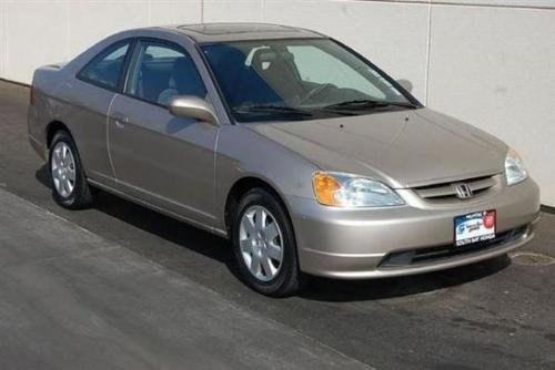 Photo Image Gallery & Touchup Paint: Honda Civic in Titanium Metallic   (YR525M)  YEARS: 2001-2002