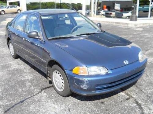 Photo Image Gallery & Touchup Paint: Honda Civic in Harvard Blue Pearl  (B63P)  YEARS: 1992-1995