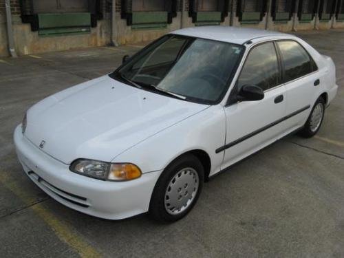 Photo Image Gallery & Touchup Paint: Honda Civic in Frost White   (NH538)  YEARS: 1992-1995