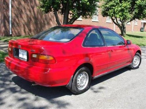 Photo Image Gallery & Touchup Paint: Honda Civic in Milano Red   (R81)  YEARS: 1993-1995