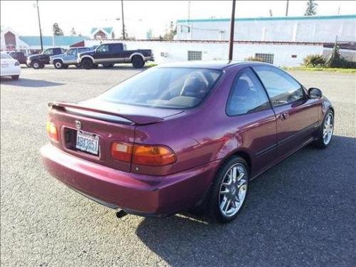 Photo Image Gallery & Touchup Paint: Honda Civic in Camellia Red Pearl  (R86P)  YEARS: 1993-1994